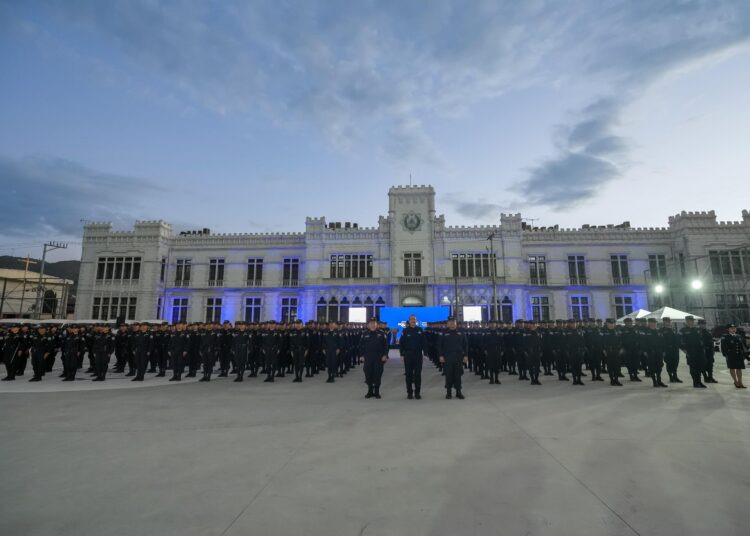 Juramentan e incorporan 217 nuevos agentes al Plan Control Territorial