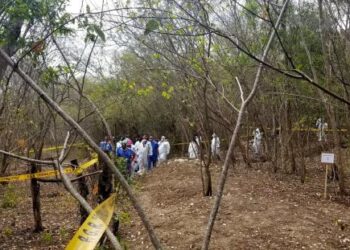 Descubren 10 fosas con 11 cadáveres en Michoacán México