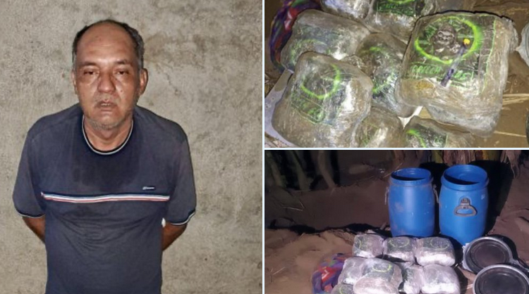 Capturan a traficante de droga en San Miguel