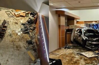 Al menos un fallecido tras estrellarse un vehículo en sala de urgencias de hospital en Texas