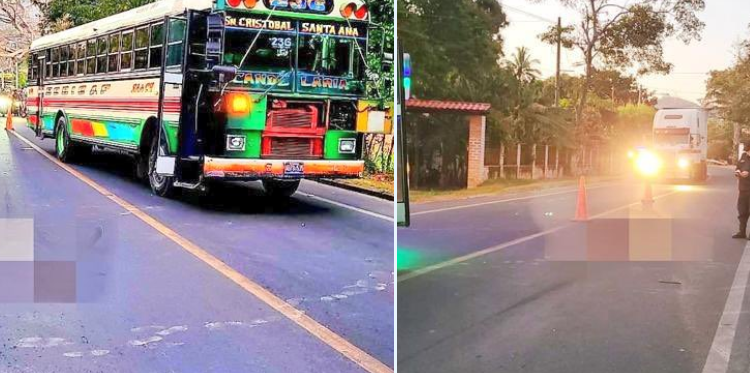 Hombre muere atropellado en Santa Ana