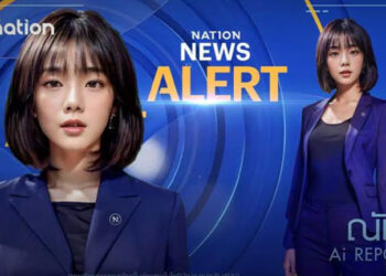 Primera presentadora de Tailandia creada con IA se estrena en televisión nacional