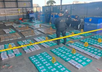 Guatemala incauta 1.500 kilos de estupefacientes procedentes de Ecuador