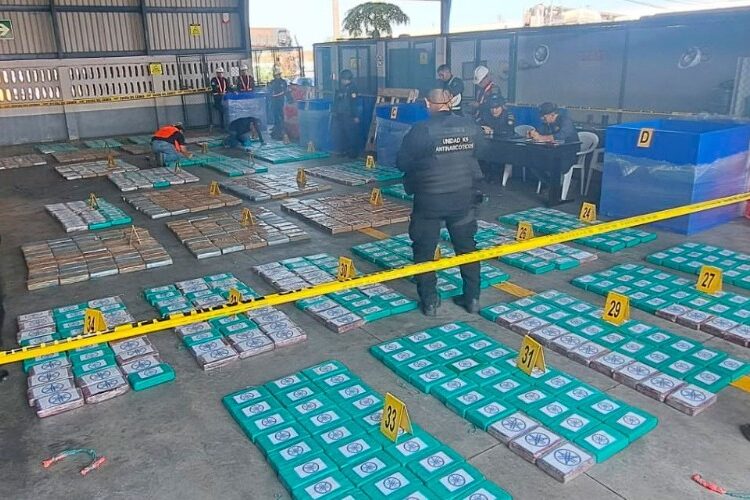 Guatemala incauta 1.500 kilos de estupefacientes procedentes de Ecuador