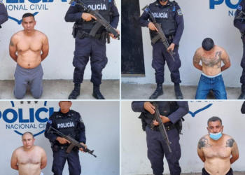 Capturan a cuatro pandilleros de la Mara Salvatrucha deportados de EE.UU.
