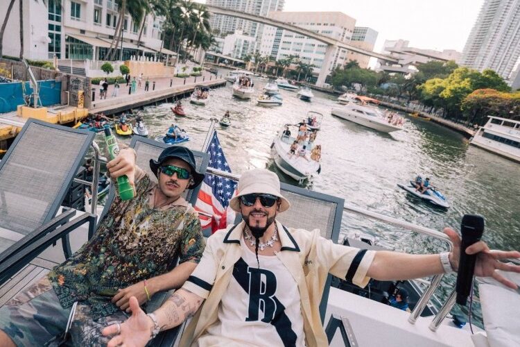 Policía detuvo concierto de Yandel y Feid en yate de Miami