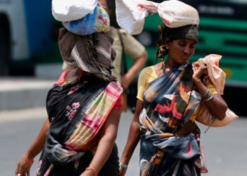 Altas temperaturas superan los 50º grados al norte de la India