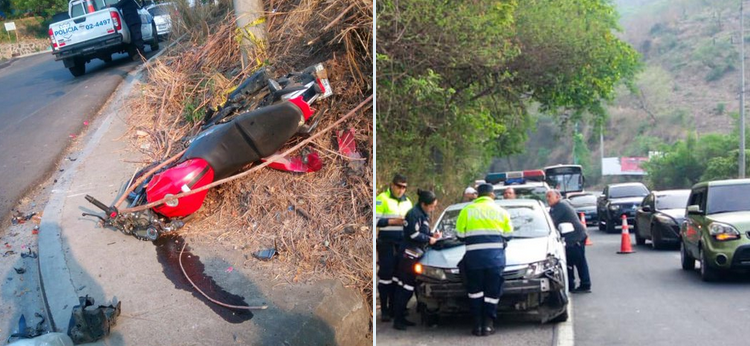 Mujer pierde la vida en accidente en carretera de Santa Ana