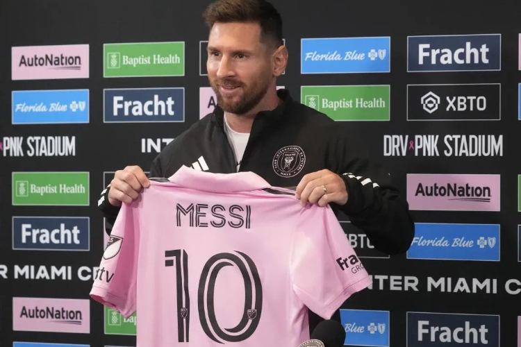 Camiseta número 10 de Messi es la más vendida en la MLS