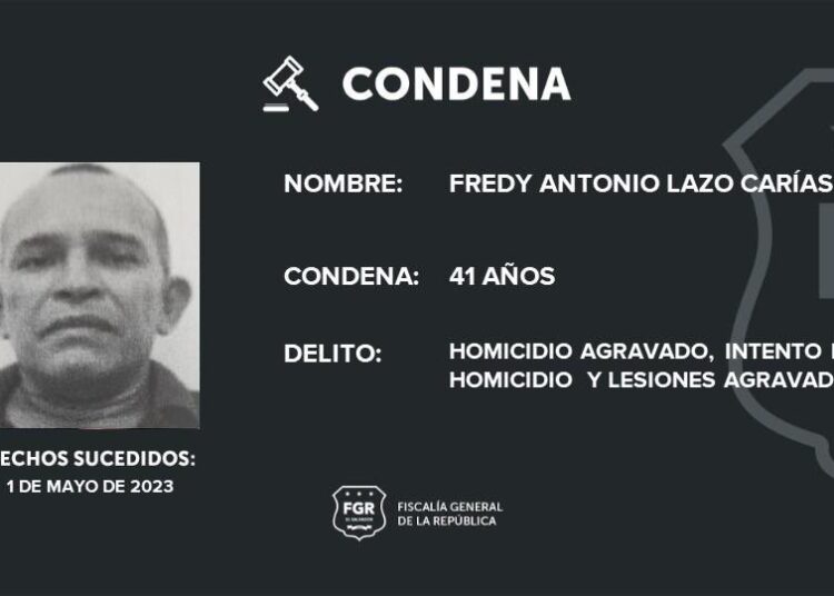 Condenan a sujeto que mató a su hermano y lesionó a su madre en Morazán