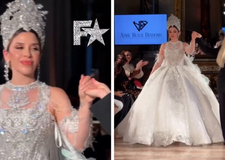 Esposa de ‘El Chapo’ Guzmán desfila en la Semana de la Moda de Milán