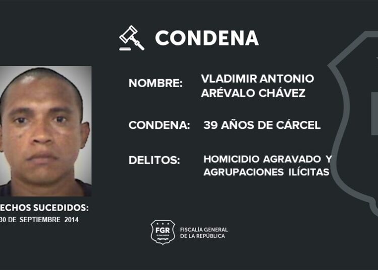 Palabrero homicida de la MS13 recibe condenada