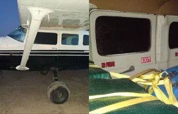 Interceptan una avioneta narco en Argentina con casi media tonelada de cocaína