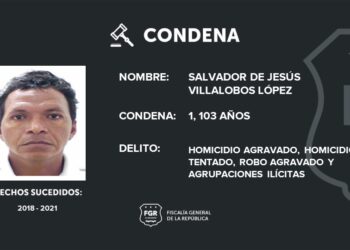 FGR logra condenas de hasta 1,103 años de prisión para miembros de grupo de exterminio