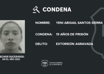 Integrante de la MS-13 condenada a 15 años de prisión por extorsión agravada