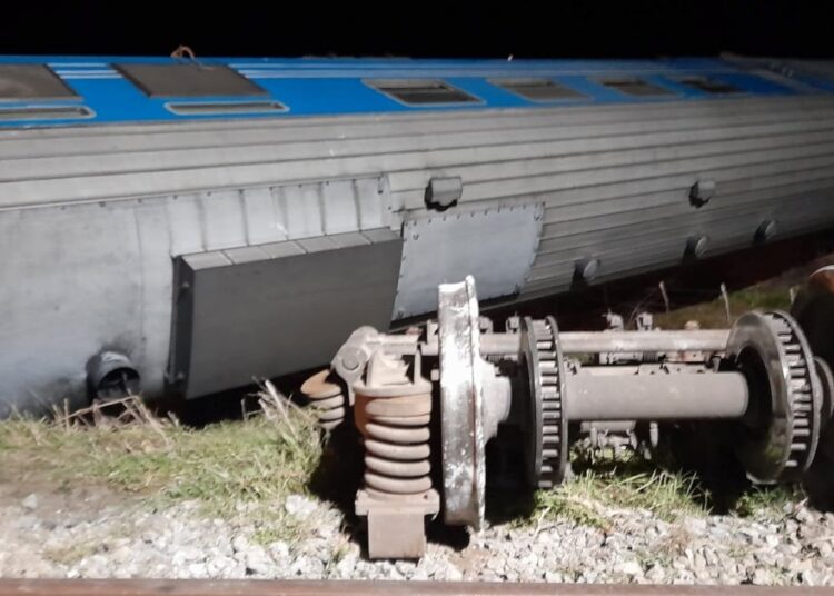 Al menos 18 heridos tras el descarrilamiento de un tren al este de Cuba