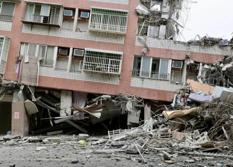 Terremoto de magnitud 6,4 sacude la costa este de Taiwán