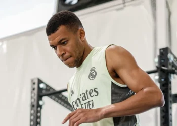 Mbappé vuelve a entrenarse con el Real Madrid 