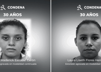 Pandilleras reciben 30 años de condena por extorsión 