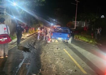 Detienen a responsable de accidente de tránsito en Santa Ana 