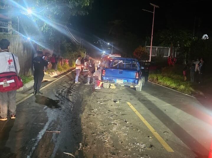 Detienen a responsable de accidente de tránsito en Santa Ana 