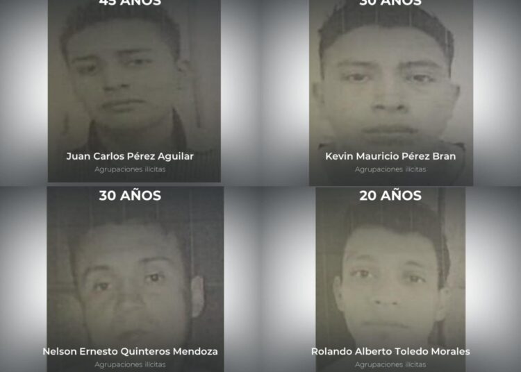 Pandilleros reciben hasta 45 años de prisión por agrupaciones ilícitas