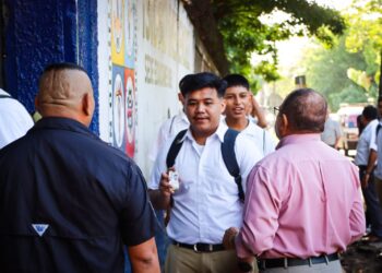 Supervisan medidas disciplinarias en centros educativos en su segundo día de vigencia