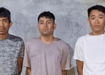 Tres sujetos fueron capturados por atropellar y dispararle a una persona 