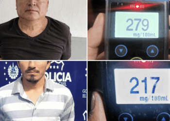 Capturan a conductores ebrios en Morazán y Sonsonate 