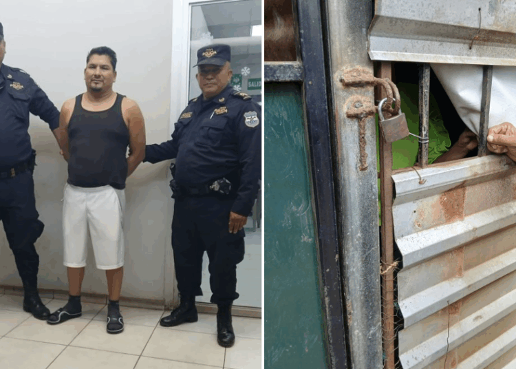 Capturan a sujeto por tener encerrada a su pareja