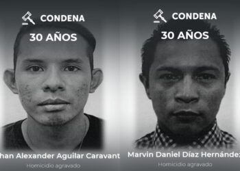 Condenan a 30 años de cárcel a dos pandilleros por brutal homicidio de mujer en San Marcos 