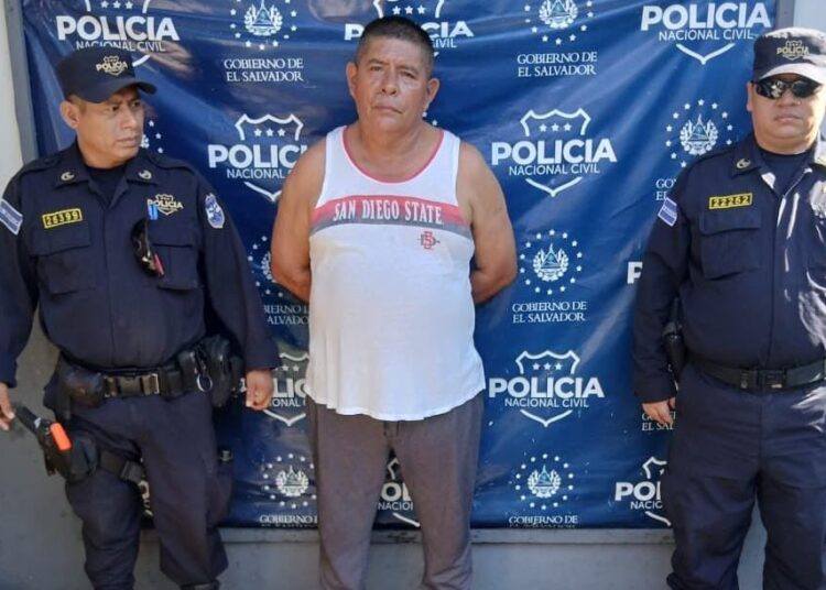 Capturan a peligroso pandillero con amplio récord criminal en Sonsonate