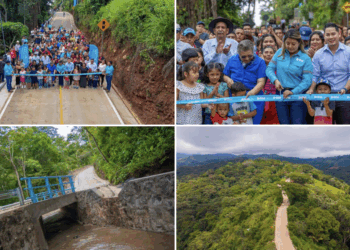 Gobierno inaugura nueva vía que beneficiará a comunidades de Chiltiupán, La Libertad 