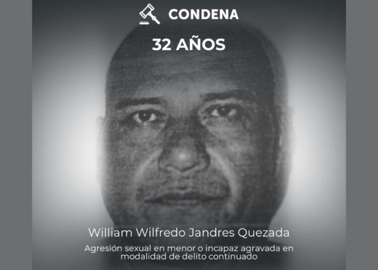 Condenan a hombre a 32 años de cárcel por agresión sexual contra dos menores 