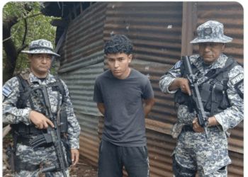 Pandillero capturado tras atacar a equipo policial en San Vicente 