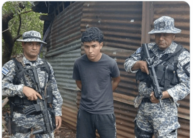 Pandillero capturado tras atacar a equipo policial en San Vicente 