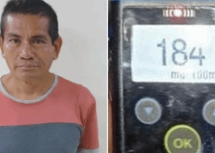 Detienen a conductor en estado de ebriedad