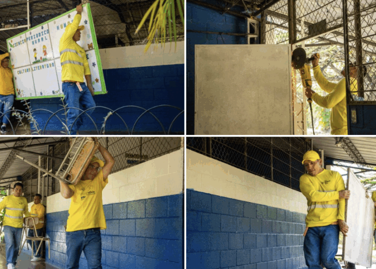 Gobierno de El Salvador supera las 350 intervenciones escolares 