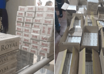 Decomisan más de mil cigarrillos de contrabando en una bodega de Santa Anita 