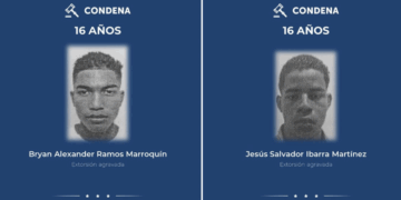 Prisión para dos pandilleros por extorsión a comerciante