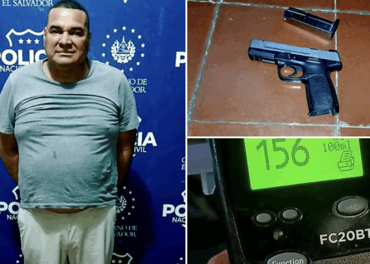 Capturan a hombre por disparar al aire en estado de ebriedad