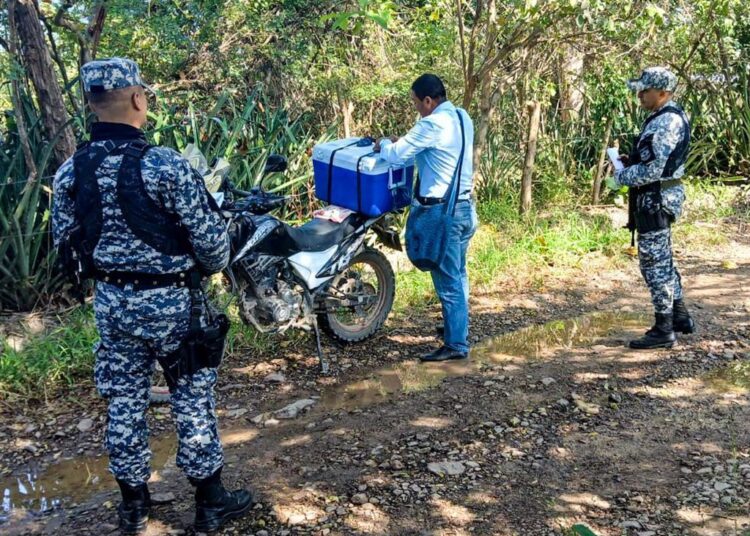 Fuerzas Especiales inspeccionan vehículos puntos estratégicos