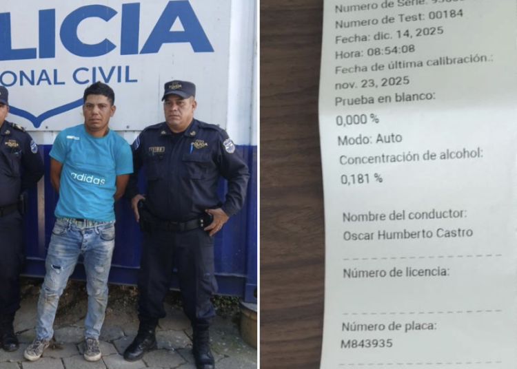 Motociclista ebrio choca contra poste en Santa Ana