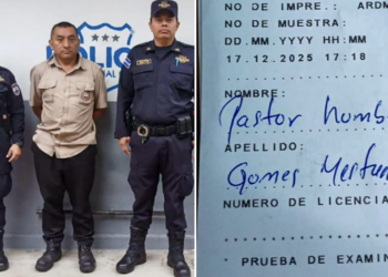 Capturan a motorista de bus en estado de ebriedad