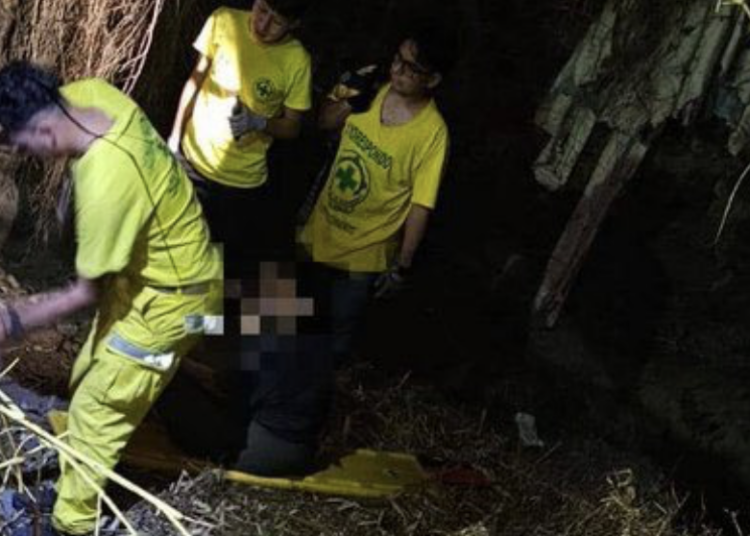 Conductora cae a una quebrada tras quedarse dormida al volante