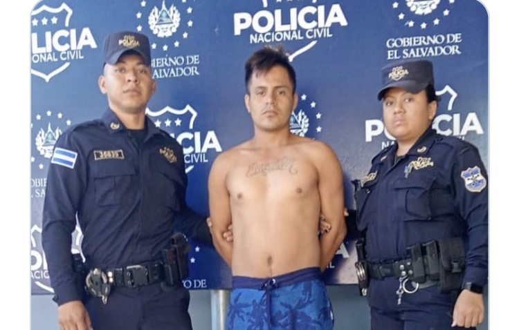 Capturan a peligroso pandillero con amplio récord criminal