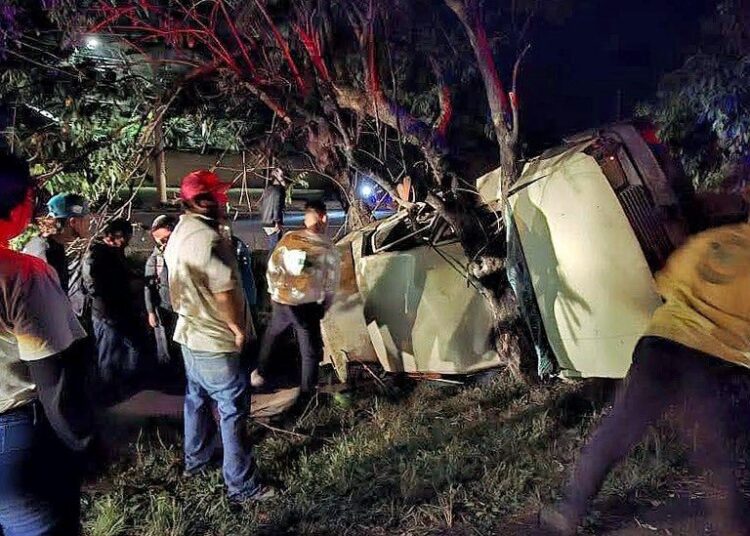 Trágico accidente en la carretera Panamericana deja dos personas fallecidas