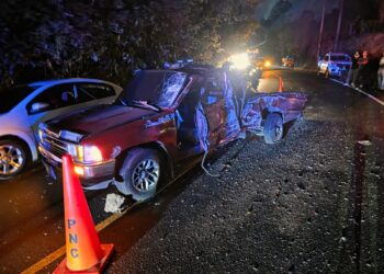 Trágico accidente en la carretera hacia Ahuachapán deja un fallecido y varios heridos