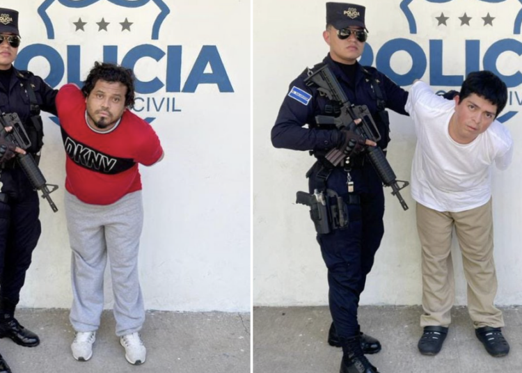 Capturan a dos pandilleros tras ser deportados de Estados Unidos