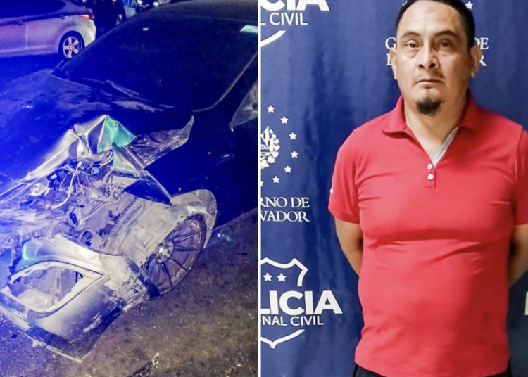 Conductor ebrio provoca accidente en San Miguel